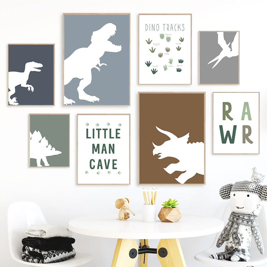 Baby Girl Nursery Quotes - 1PC Impression d'art décorative sans cadre,