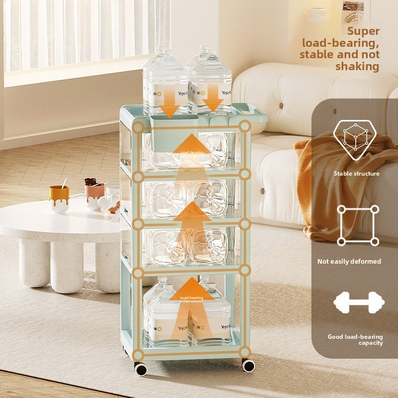 Baby Nursery Trolley - Chariot de rangement mobile pour bébé,