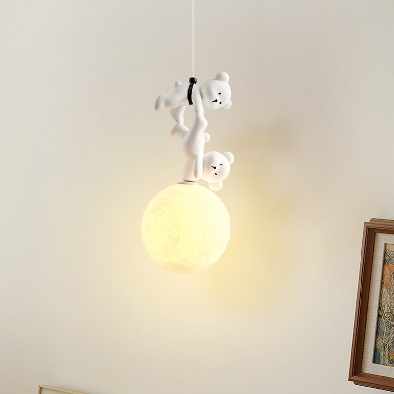 Lampe ours en résine de dessin - Baby Nursery Light Fixture avis et prix