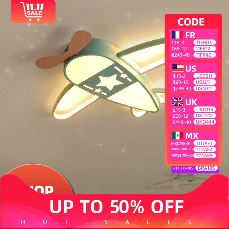 Plafonnier LED en Forme d'Avio - Baby Nursery Light Fixture avis et prix