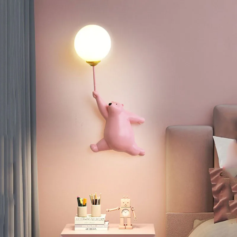 Dessin animé ours polaire LED  - Baby Nursery Wall Lights avis et prix